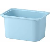 Amazon | IKEA イケア 収納ボックス グレー 42x30x23cm m10589532